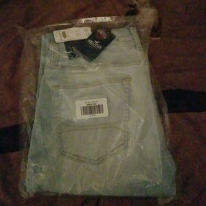 Advanced stretch slim straight jeans